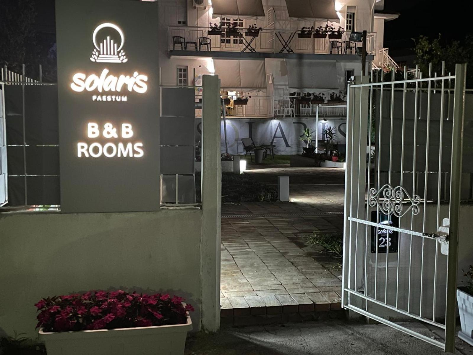 לינה וארוחת בוקר Solaris פסטום מראה חיצוני תמונה